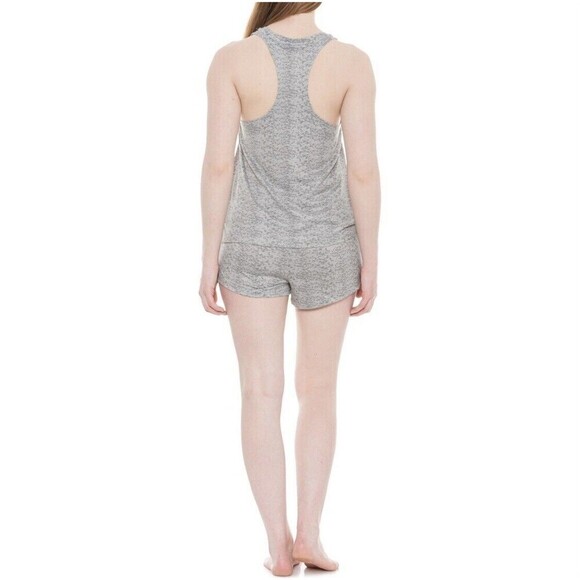 Spyder Women's 2pc Tank Top and Shorts Lounge Pajama Sleep Set Size M Grey New - Picture 15 of 15